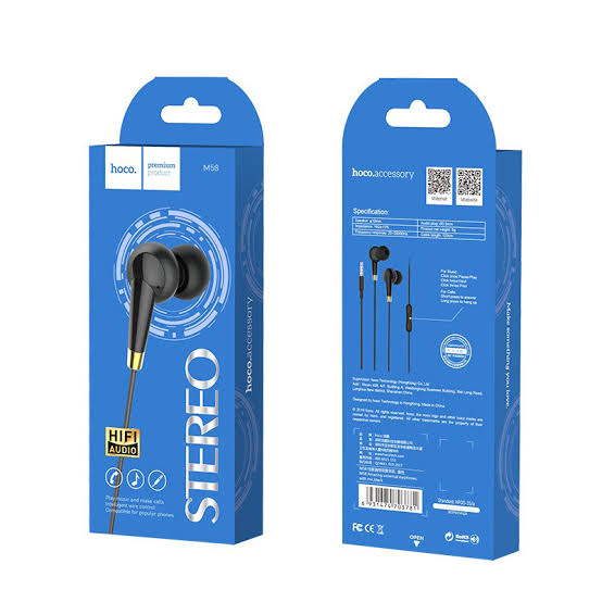 Audifono Hoco M58 Negro