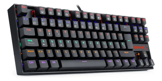 Teclado RedDragon Kumara K552 Botón Azul
