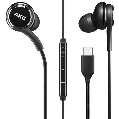 Audifonos Cableados AKG USB-C compatibles con Samsung