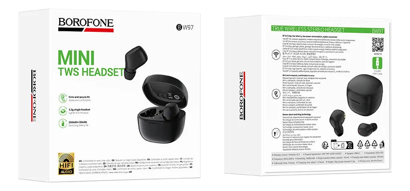 Audifono Borofone BW97 Negro
