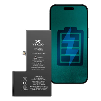 Batería iPhone 15 Pro YIIKOO 3274mAh